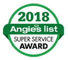 Angie's List Super Service Award winner 3 years in a row - HVAC